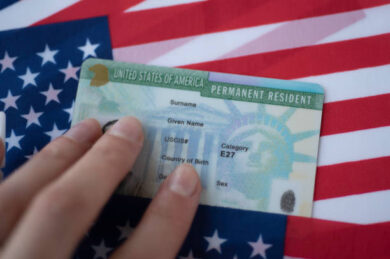 USA: green cards